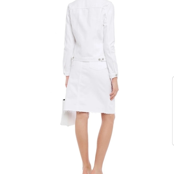 J brand white denim jacket ONE OF A KIND - Picture 5 of 10